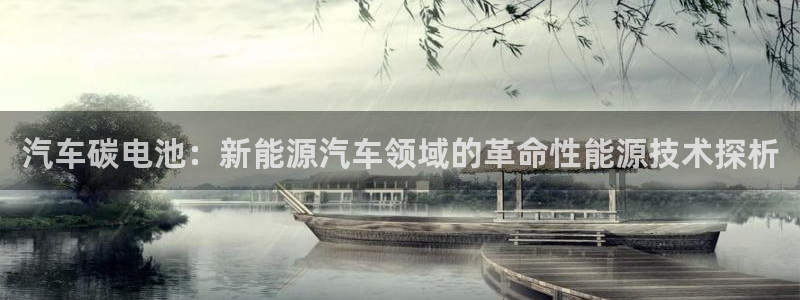 优发国际手机版客户端：汽车碳电池：新能源汽车领域的革命性能源技术探析